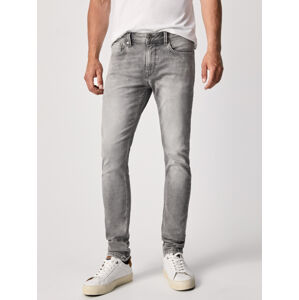 Pepe Jeans pánské šedé džíny Finsbury - 34/30 (000)